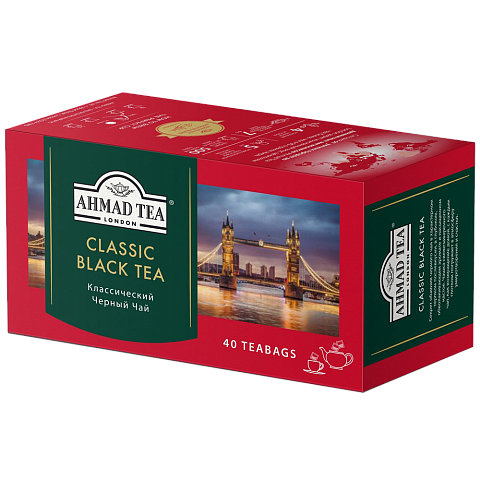 1583 Чай Классический черный р/п  без ярлыка 40х2г